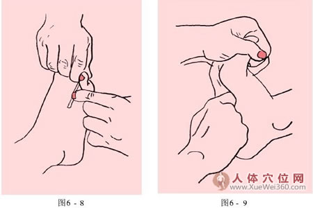 食指與中指的按摩技巧