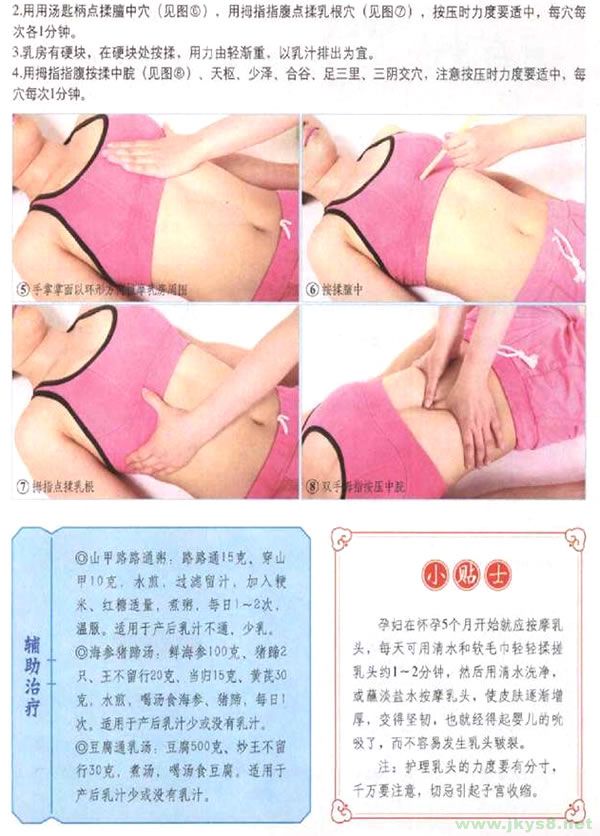 產(chǎn)后缺乳按摩穴位 產(chǎn)后缺乳按摩什么穴位 產(chǎn)后缺乳穴位圖